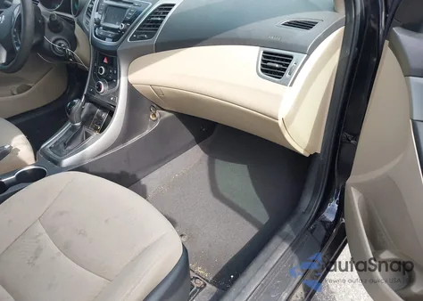 2014 Hyundai Elantra Se from USA, damaged, VIN 5NPDH4AE7EH486795